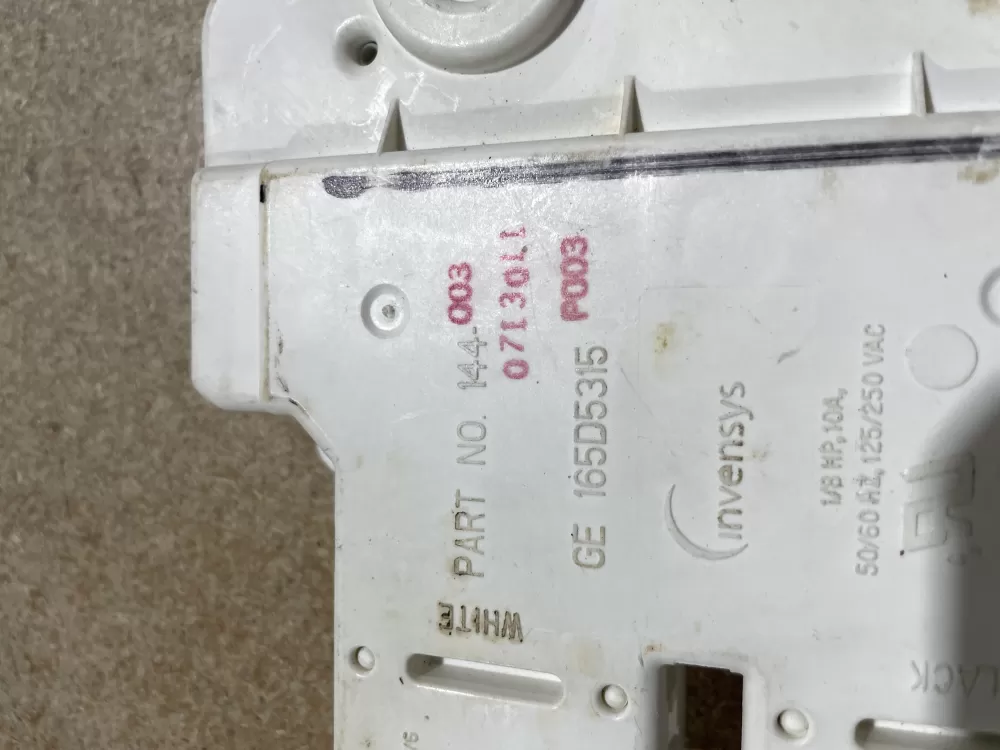 GE 165D5315P003 Dishwasher Timer AZ67443 | Wm833