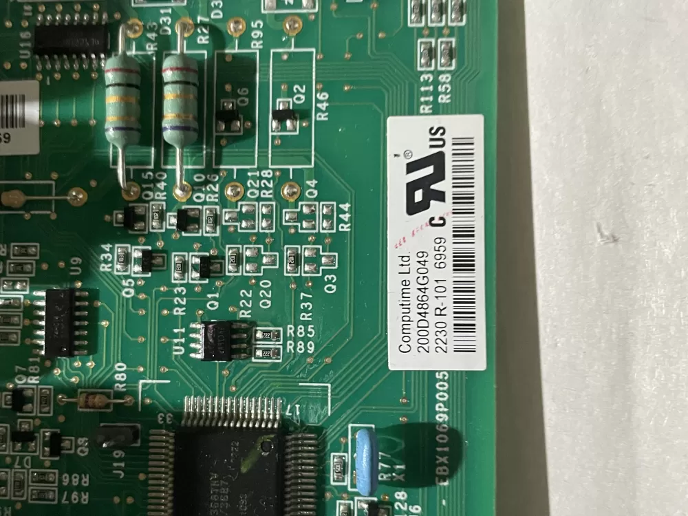 GE 200D4864G049 EBX1069P005 Refrigerator Control Board AZ200665 | Wm1792
