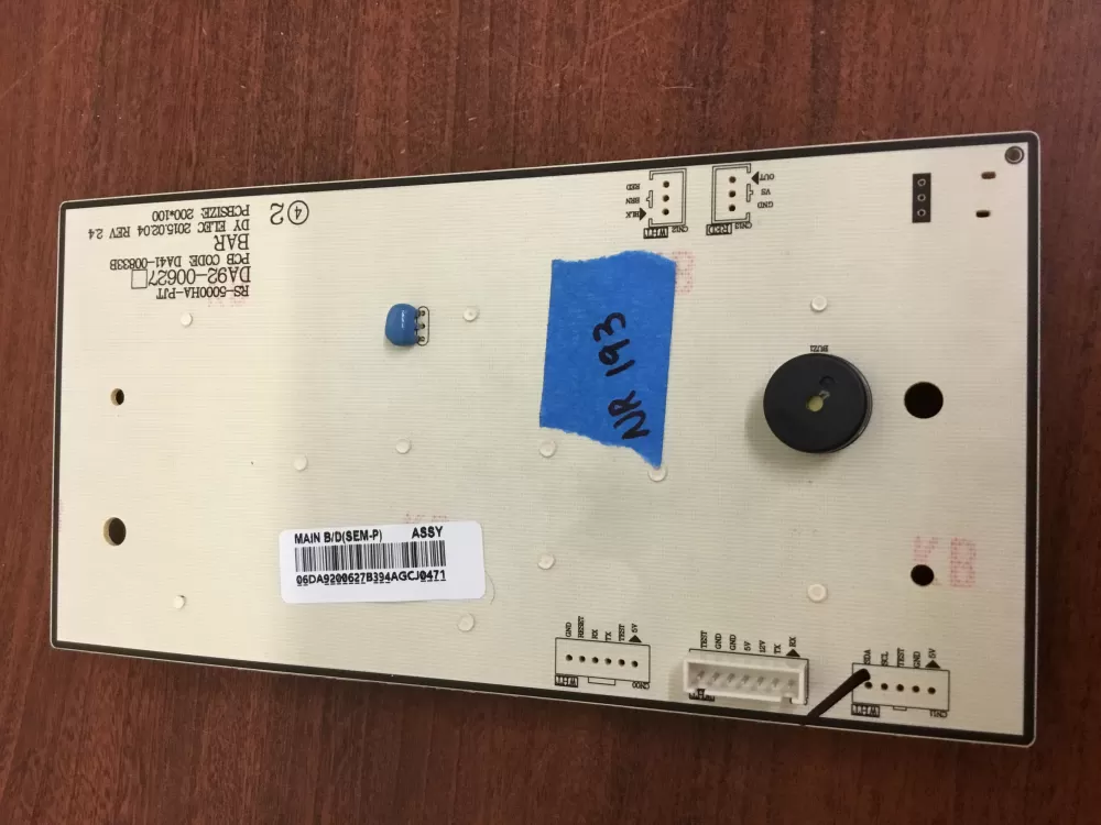 Samsung DA92 00627B Refrigerator Control Board Dispenser AZ29281 | NR193