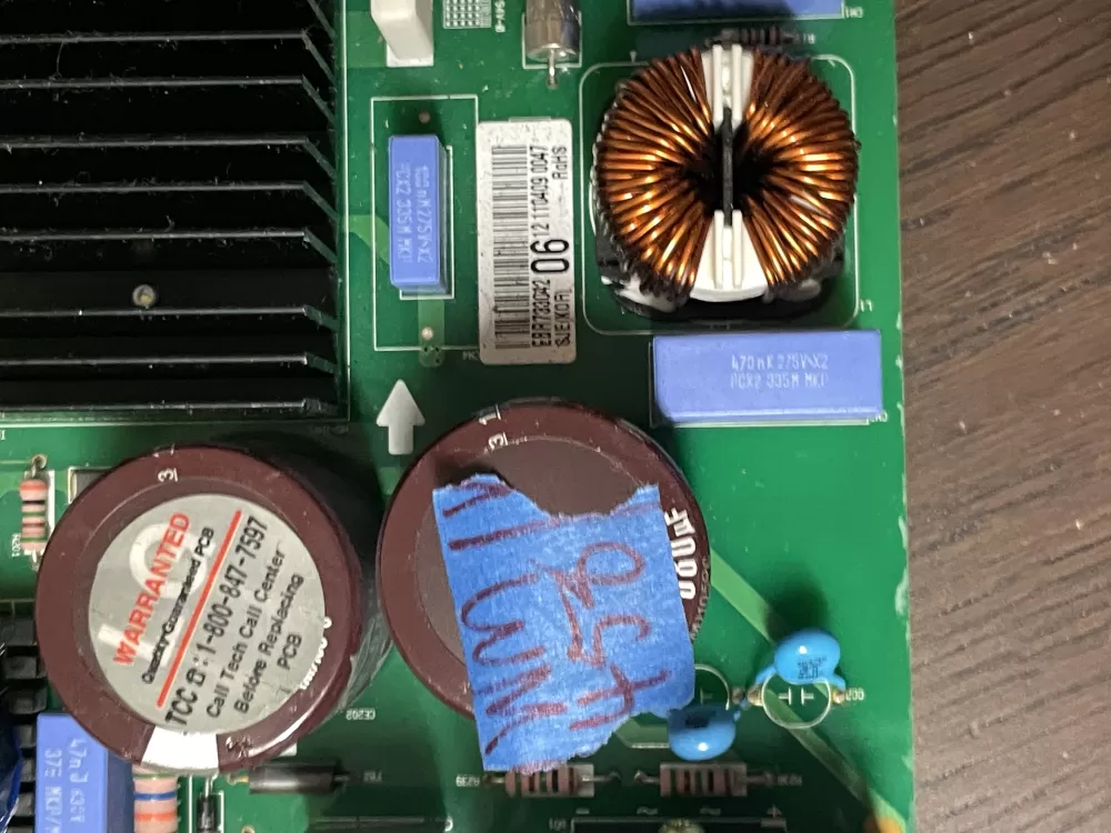 LG Kenmore EBR73304206 Refrigerator Control Board AZ37270 | Wm458