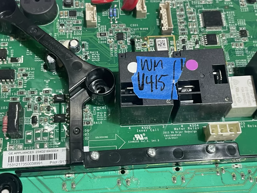 GE 234D2315G007 234D2164G004 Washer Control Board AZ141485 | Wmv415