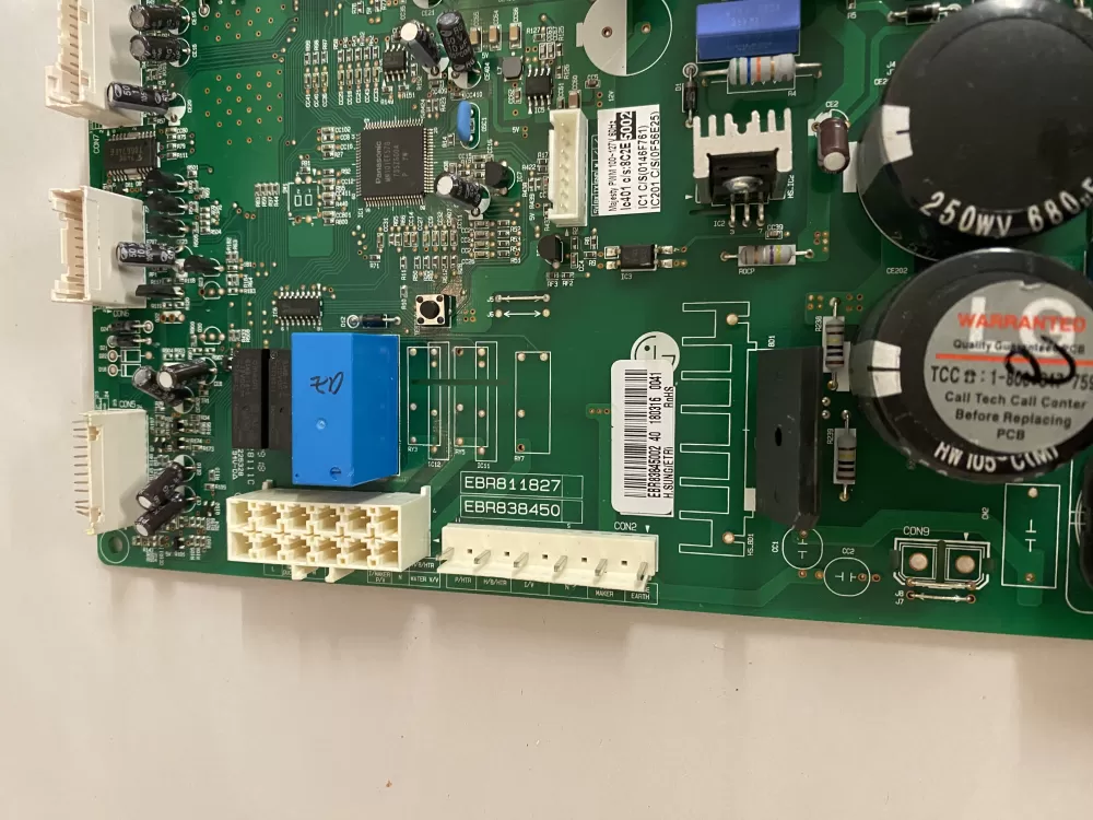 LG EBR83845002 AP6319397 Refrigerator Main Power Control Board AZ201322 | BK2680