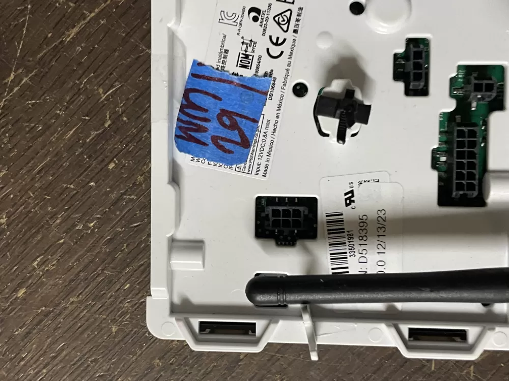 Alliance 205220 204890 Wireless Network Control AZ46062 | Wm29