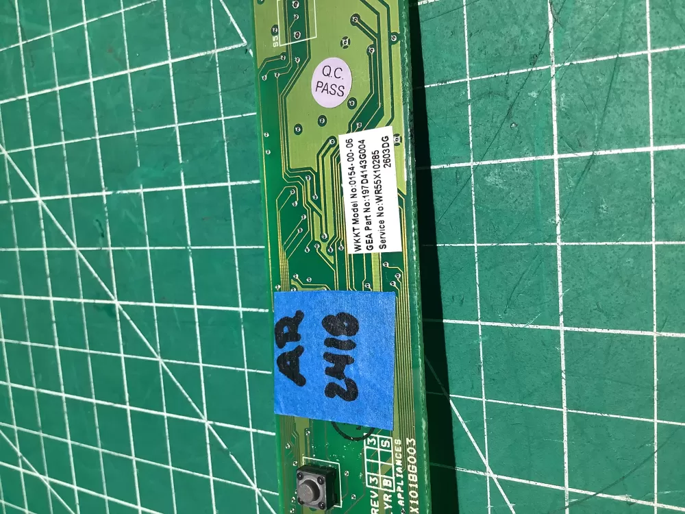 GE Refrigerator User Interface Board Dispenser wr55x10285 AZ144241 | AR2418