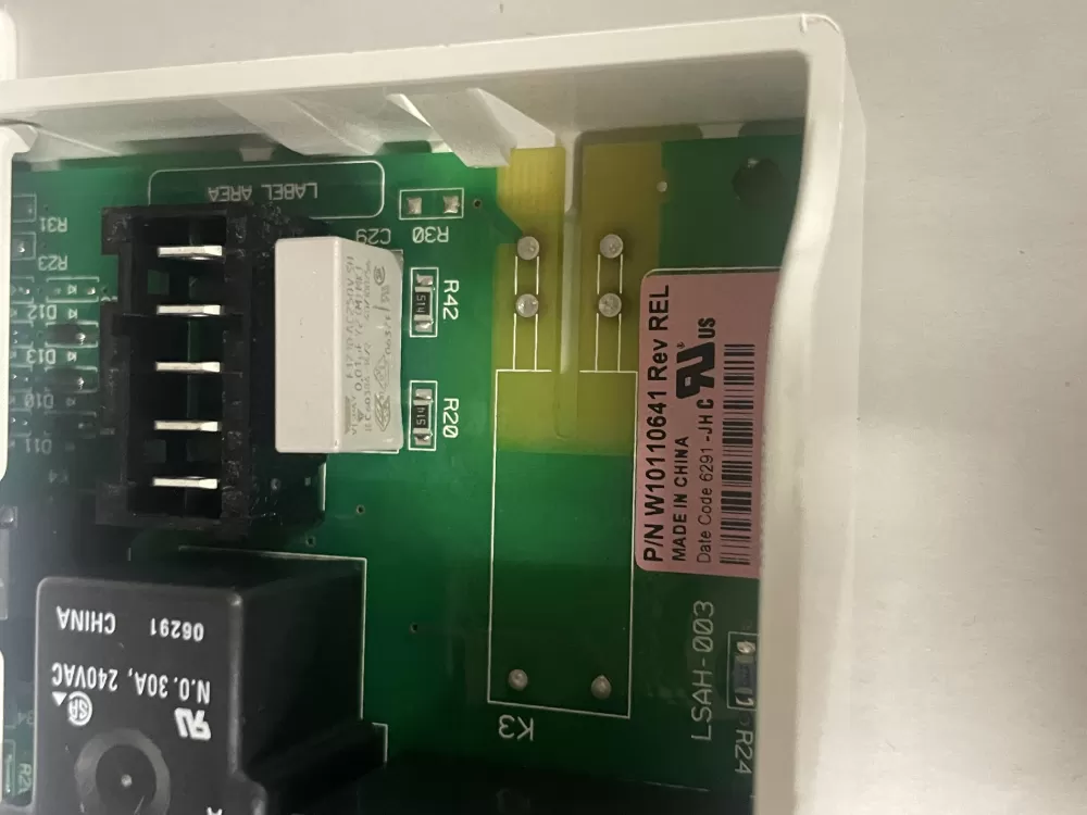 Whirlpool Kenmore AP6015062 W10110641 Dryer Control Board AZ222178 | Wm2041