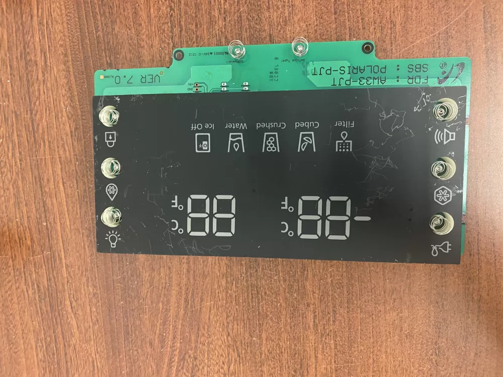 Samsung DA92-00153A Refrigerator Control Board