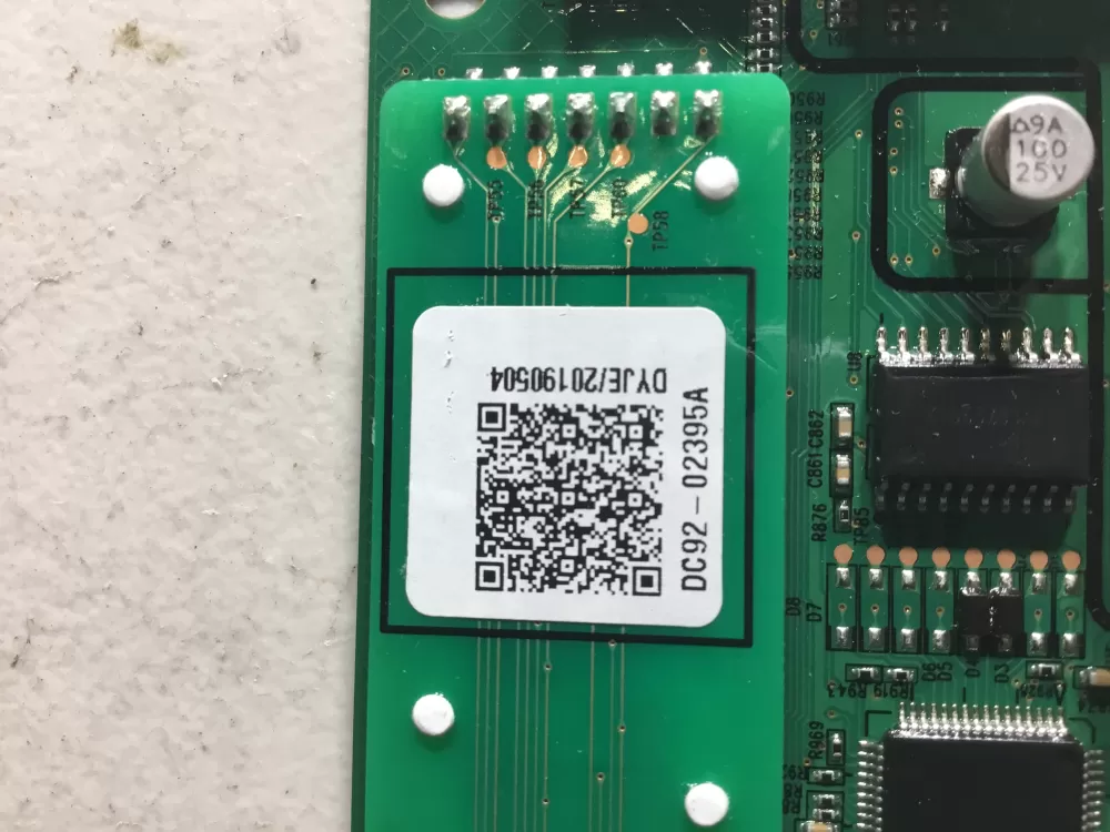 Samsung DC92-02395A Dryer Control Board AZ45285 | NR1768