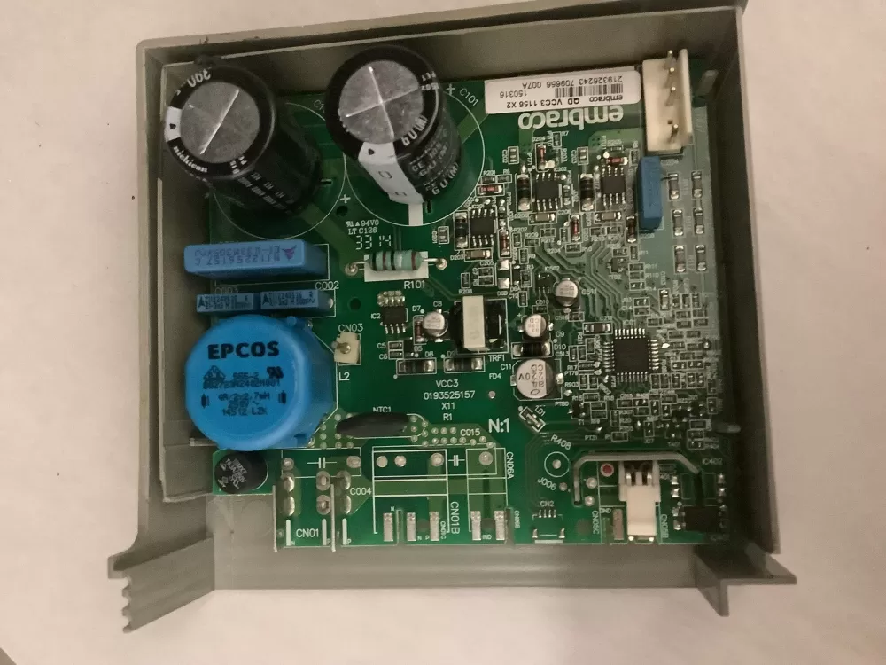 Whirlpool  Maytag  KitchenAid  Kenmore W10710090 W11087200 PS12070625 Refrigerator Control Board Inverter