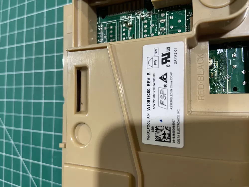 Whirlpool W10919360 W11087226 Dishwasher Control Board AZ142652 | NR2400