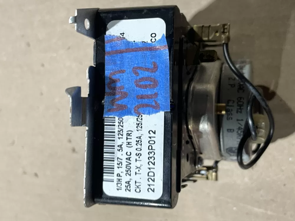 GE 212D1233P012 WE4M364 Dryer Timer AZ64826 | Wm2101