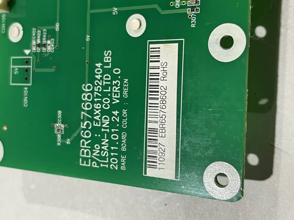 LG EBR75768602  Control Board Pcb Assembly Main AZ164653 | Wm285