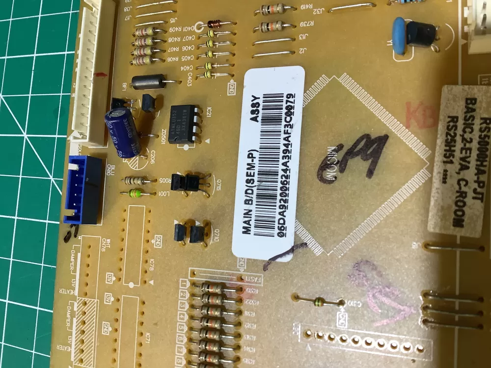 Samsung DA92 00624A DA9200624A Refrigerator Control Board AZ132285 | NR1978