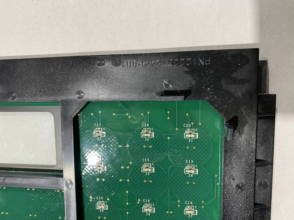 GE WB27X21183 Range Touch Control Panel AZ111370 | BKV652