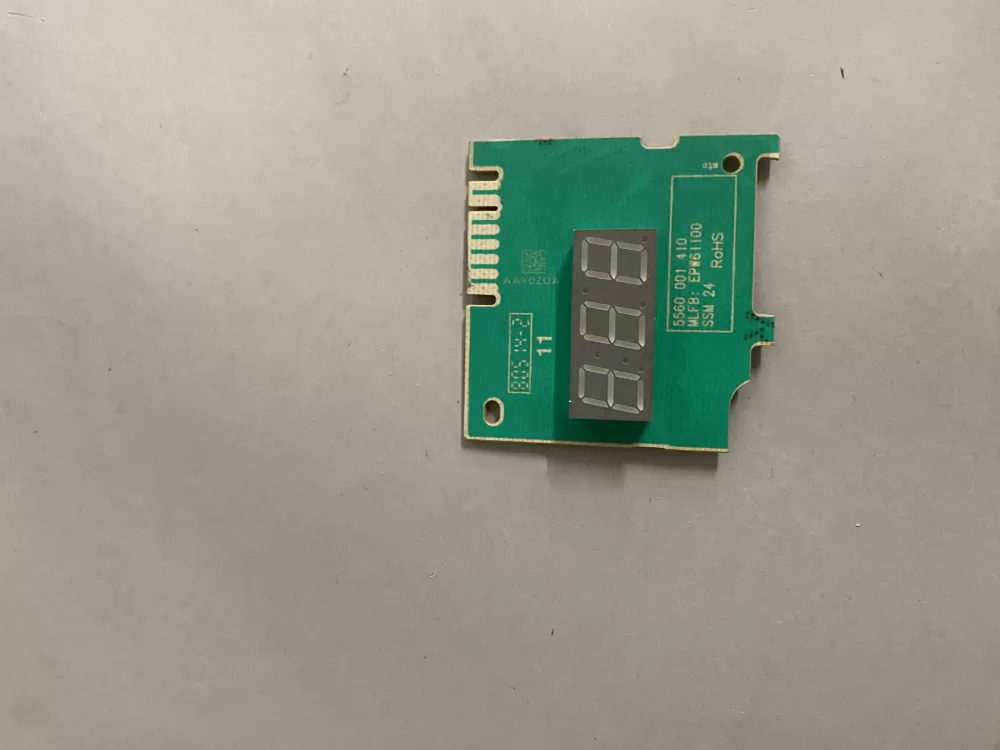 Bosch 5560 001 410 Washer Control Board Display