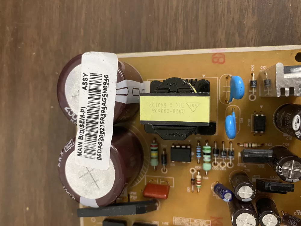 Samsung DA92-00215R Refrigerator Inverter Control Board AZ31877 | BK1676