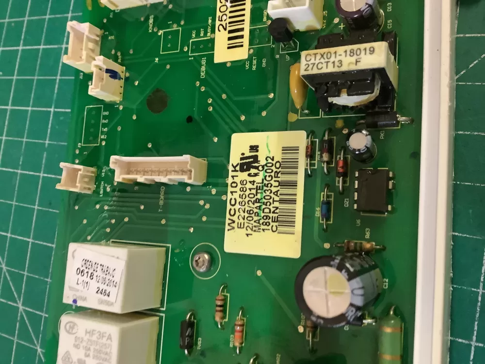 GE 189D5035G002 WH12X20274 Washer Control Board AZ185401 | NR2720