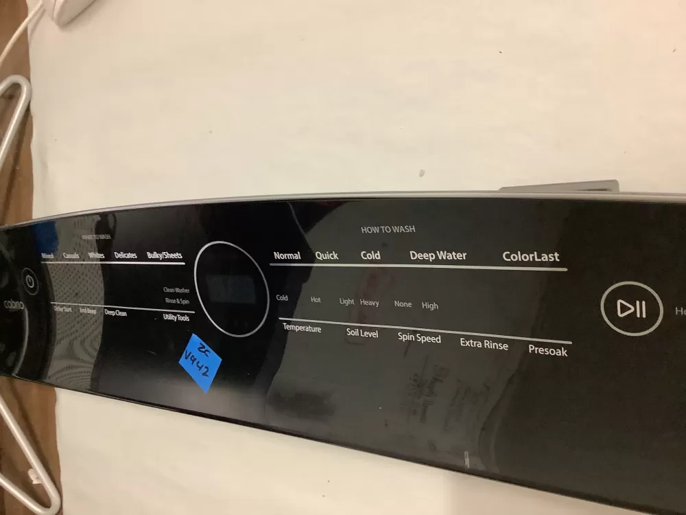 Whirlpool W10596694 W10870765 W11175821 Washer Control Panel AZ212455 | ZCV942
