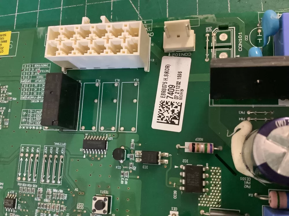 LG EBR80757417 Refrigerator Control Board AZ191506 | NR1416
