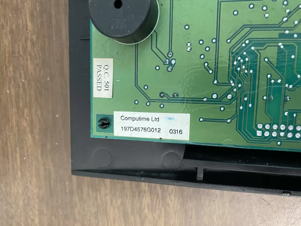 GE 197D4576G012 Refrigerator Control Board AZ30630 | BK306