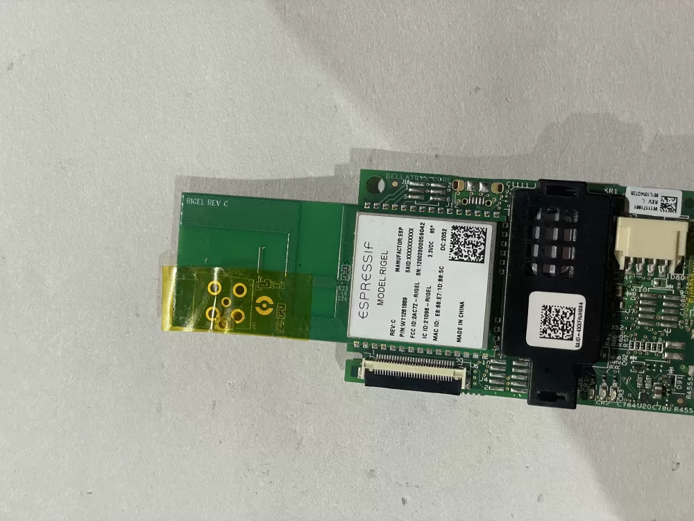 Whirlpool W11261889 Washer Dryer Control Board AZ203519 | KM1065