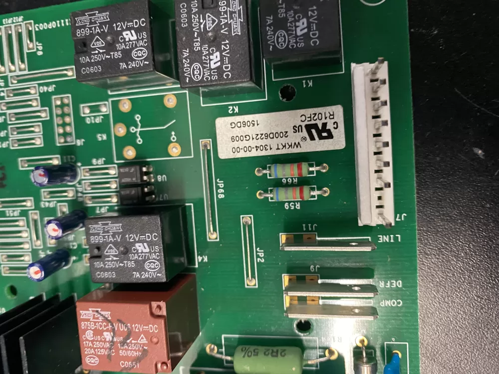 GE 200D6221G009 EBX1110P003 Refrigerator Control Board AZ17407 | BK832