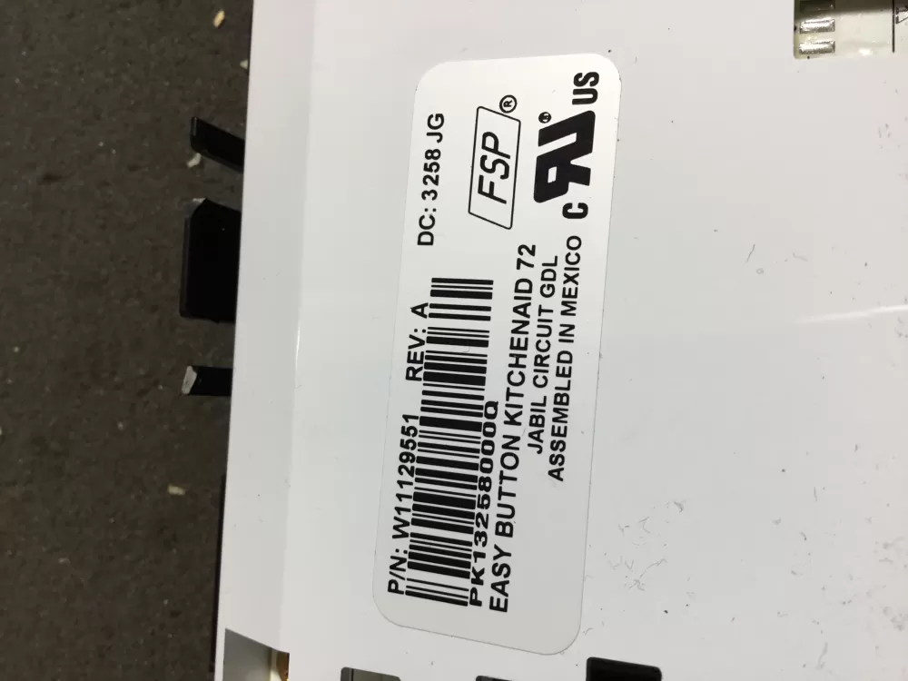 Whirlpool W11129551 Refrigerator Dispenser Control Board AZ95239 | NR94