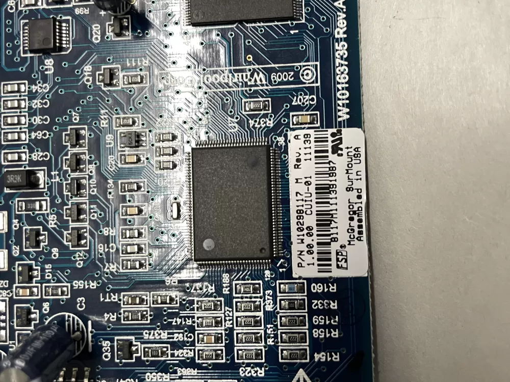 Whirlpool W10298117 Control Board AZ209526 | Wm2012