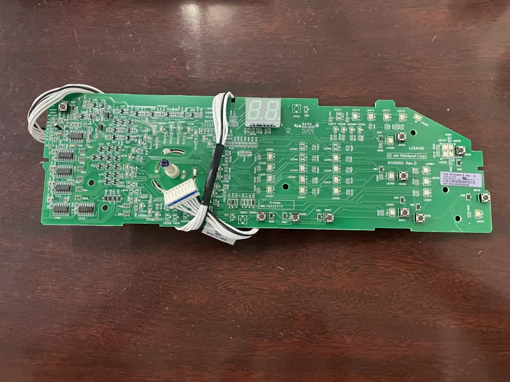 Whirlpool W10249219 W10249220 Washer Control Board