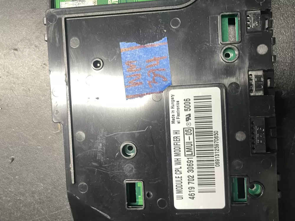 Whirlpool 4619 702 30691 4619 702 30701 Washer UI Control Board AZ36120 | Wm374