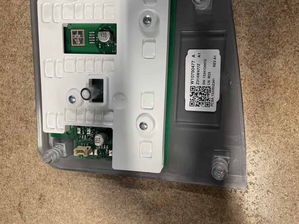 Whirlpool W10750477 Washer Control Board Interface Panel AZ24519 | KMV277