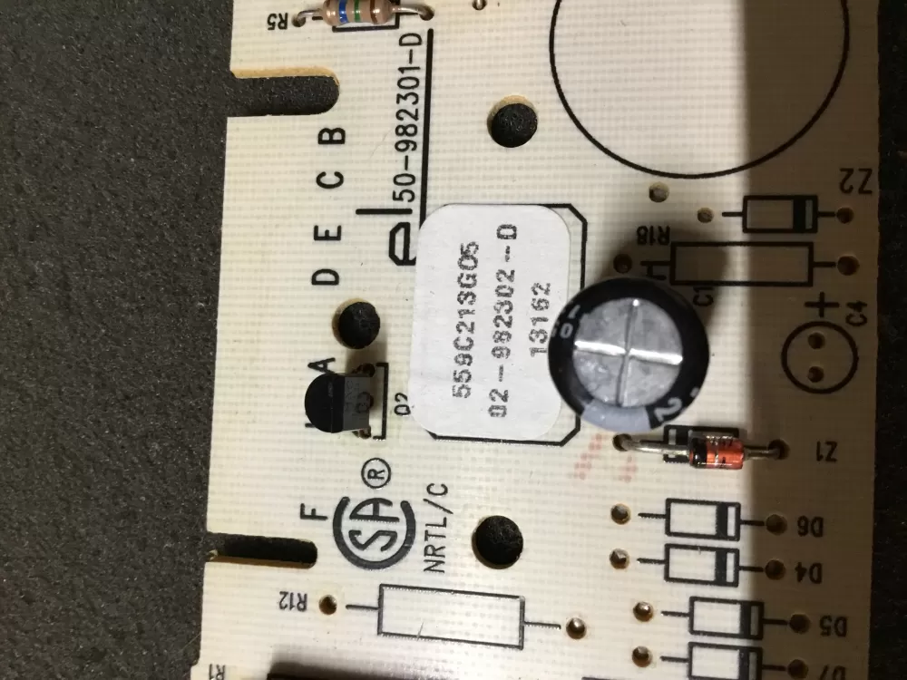 GE WE04X10103 559C213G05 Dryer Control Board AZ99861 | NR90