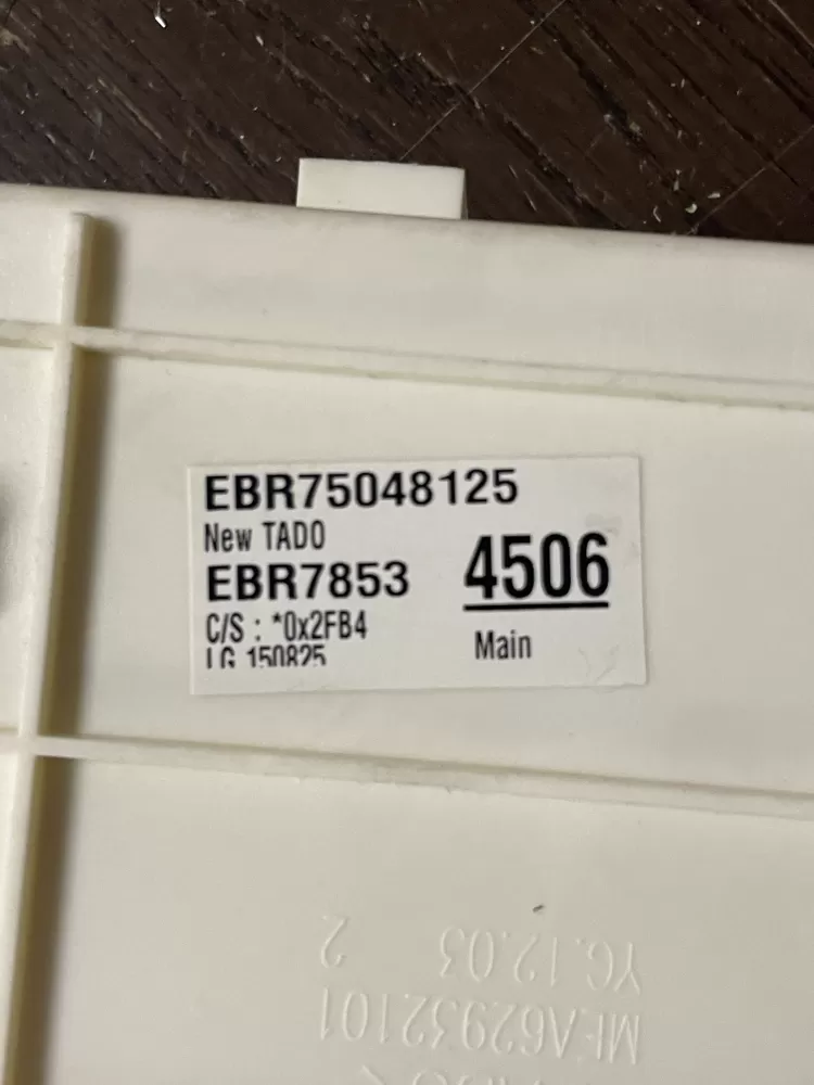 LG Kenmore EBR75048125 Ebr78534506 Washer Control Board AZ39446 | Wmv387