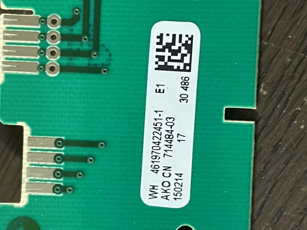 Maytag W10192981 Whirlpool Washer Control Board AZ47297 | Wm647