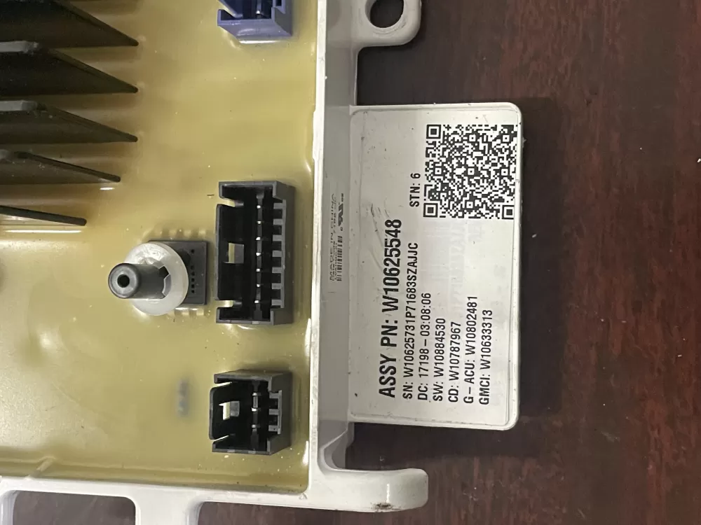 Whirlpool W10625548 W10812418 W11030475 Washer Control Board AZ42147 | KMV420