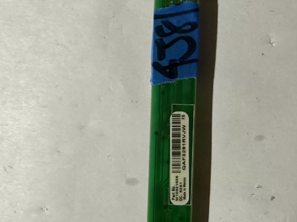 Whirlpool W10321926 W10321925 Dryer Control Board Interface AZ214938 | KM438