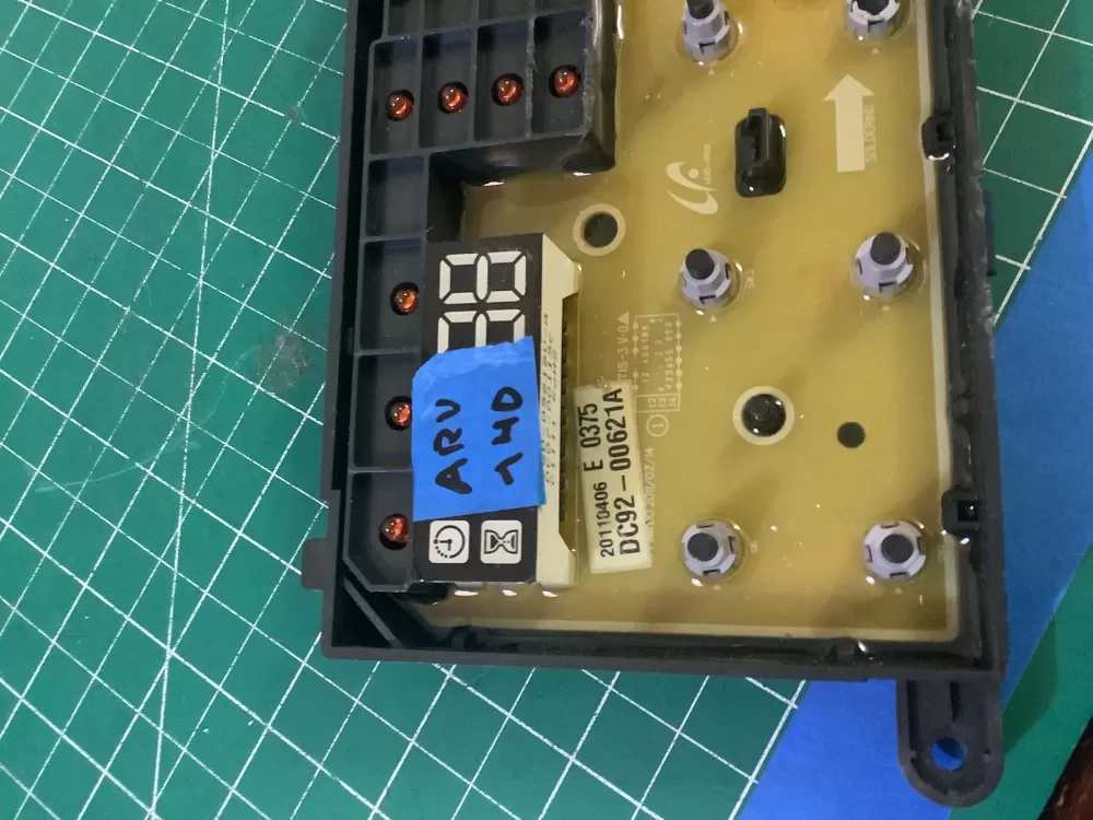 Samsung DC92-00619A DC92-00621A Washer Control Board AZ199293 | ARV140