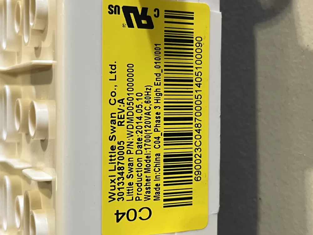 GE Washer WDMD0501000000 Control Board AZ43363 | 72
