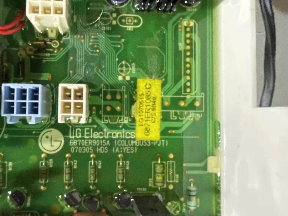 LG 6871RC2123 Washer Control Board AZ181005 | Wmv300