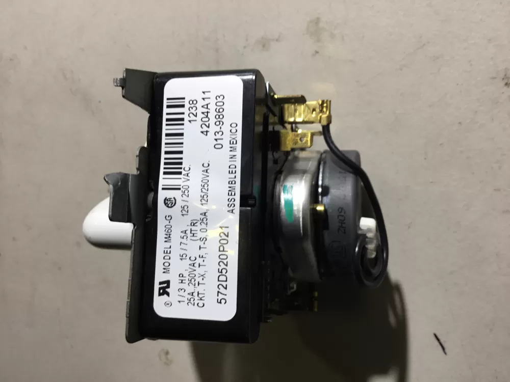 GE 572D520P021 WE4M271 Dryer Timer AZ41527 | NR1723