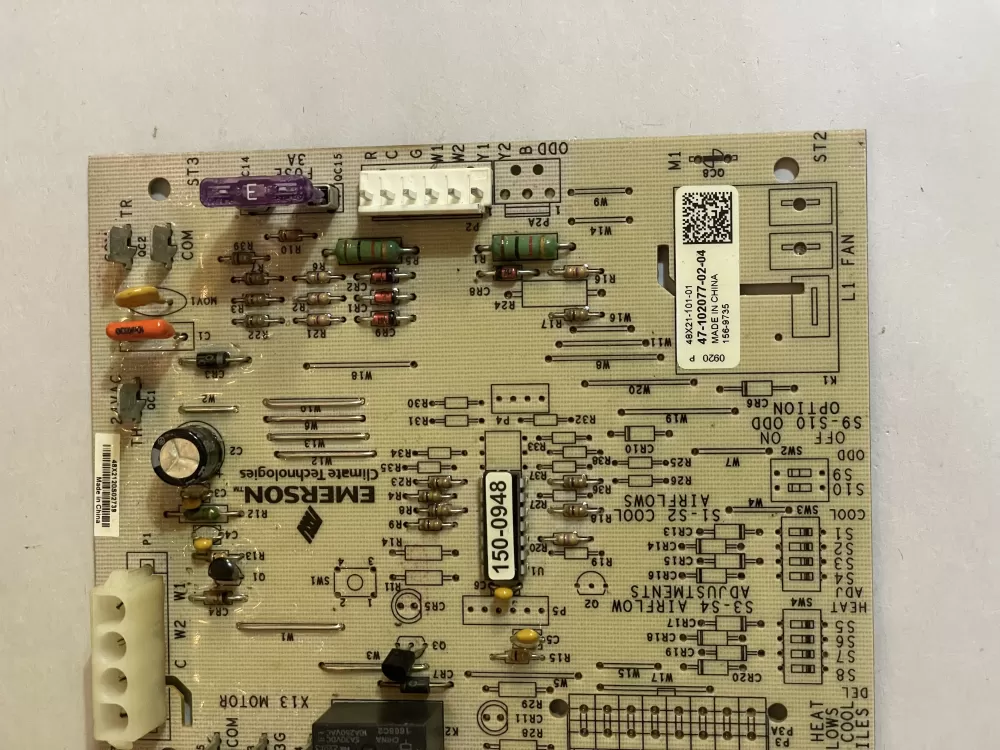 Rheem Air Handler Control Board 47-102077-02-04 156-9735 AZ182241 | KM2690