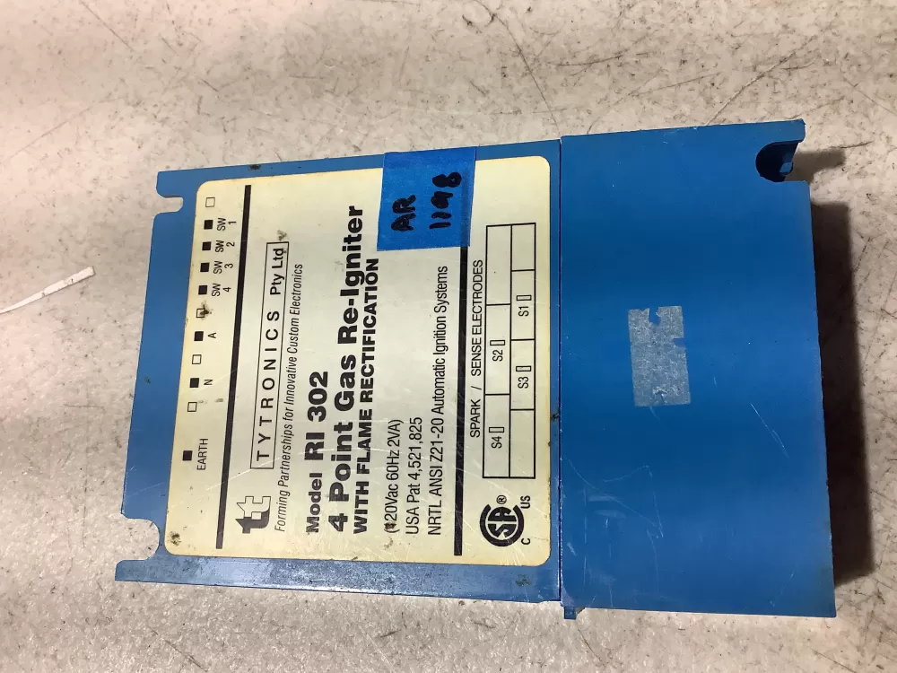 Thermador Jenn-Air RI302 4-Point Gas Re-Igniter AZ201894 | AR1198