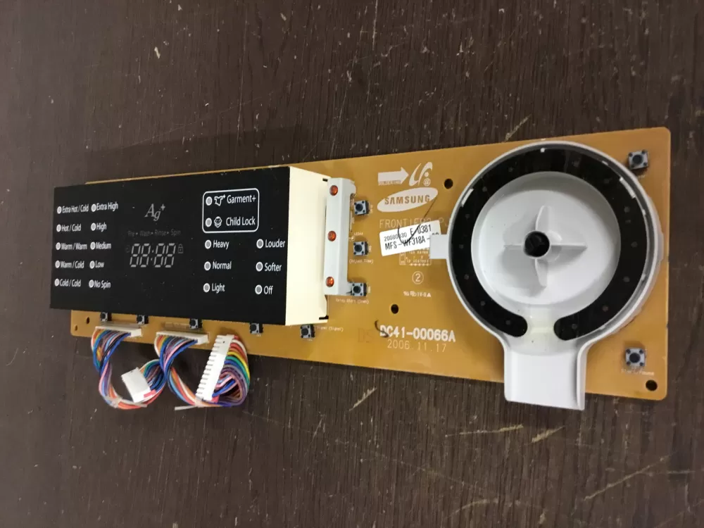 Samsung DC41-00066A Washer Control Board