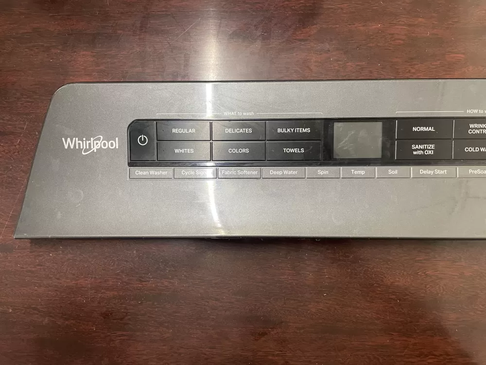 Whirlpool Washer Control Panel W11112920 W11174237 W11112918 AZ33909 | KMV372