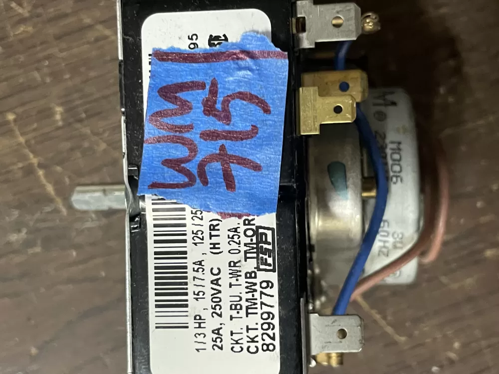 Whirlpool Maytag 8299779 Kenmore 8299779R Amana Dryer Timer AZ45860 | Wm715