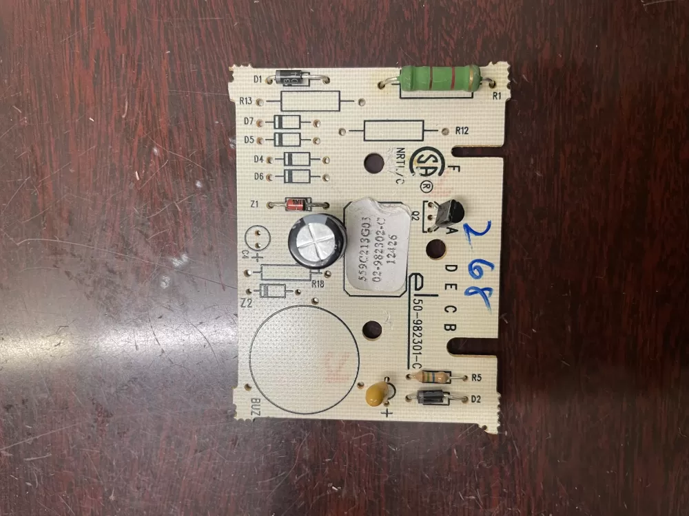 GE 559C213G05 50-982301-D 50-982301-E 559C213G04 50-982301-A WE04X10103 Dryer Control Board