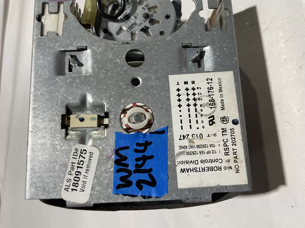 SpeedQueen 202705P 202705 Washer Timer AZ139294 | Wm2144