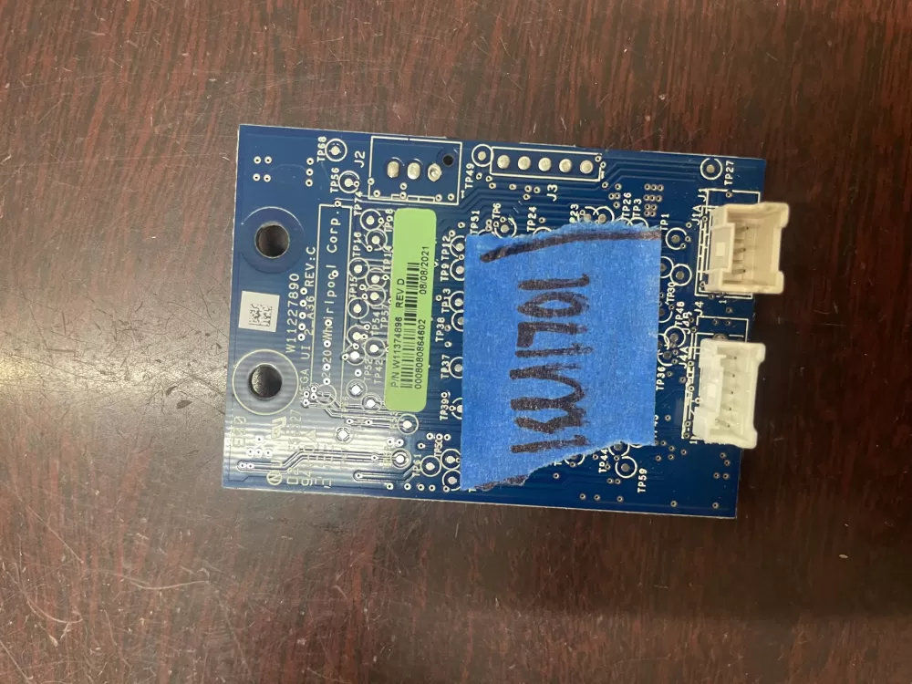 Whirlpool W11374896 W11374898 Washer Control Board AZ34546 | KM1701
