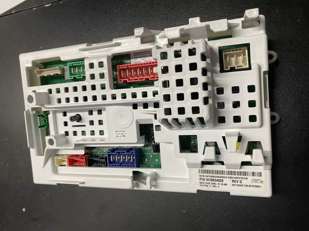 Whirlpool AP5951723 W10634026 PS10056798 W10634026 D Washer Control Board