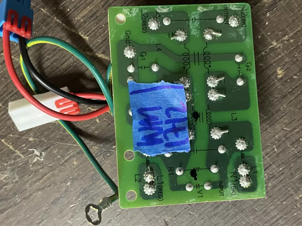 Samsung 00043D 00022B Refrigerator Control Board Noise Filter AZ41149 | Wm1712