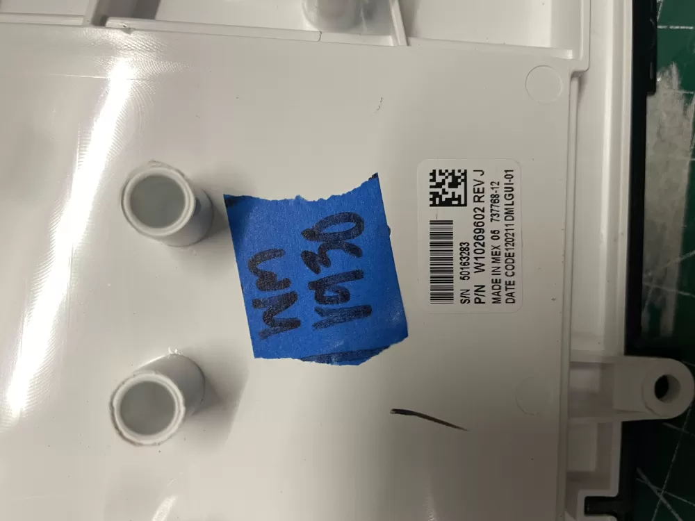 Whirlpool WPW10269602 Washer Control Board Interface AZ210472 | Wmv930